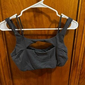 Lululemon Women's Black Cutout Bralette